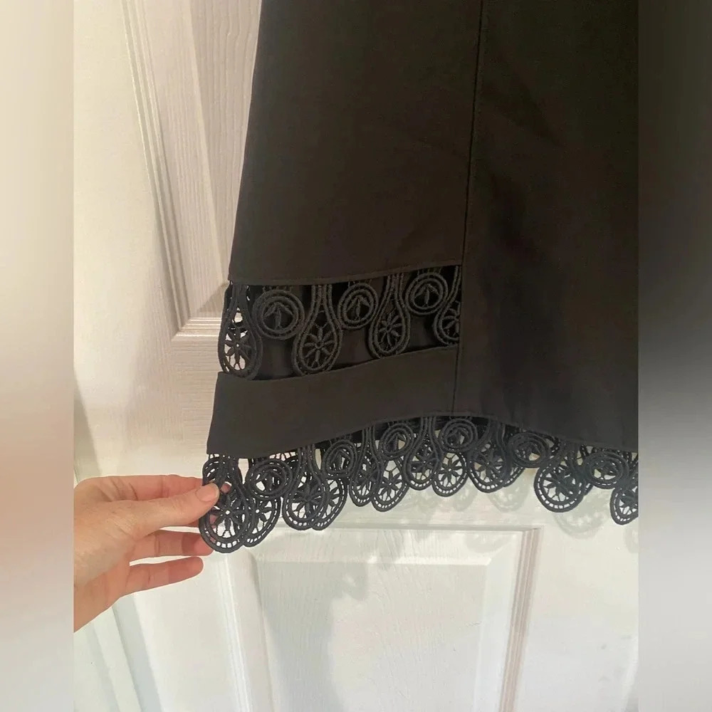 Yoana Baraschi Black Dress Sleeveless Stretchy Cocktail Designer Luxury Small - Picture 6 of 16